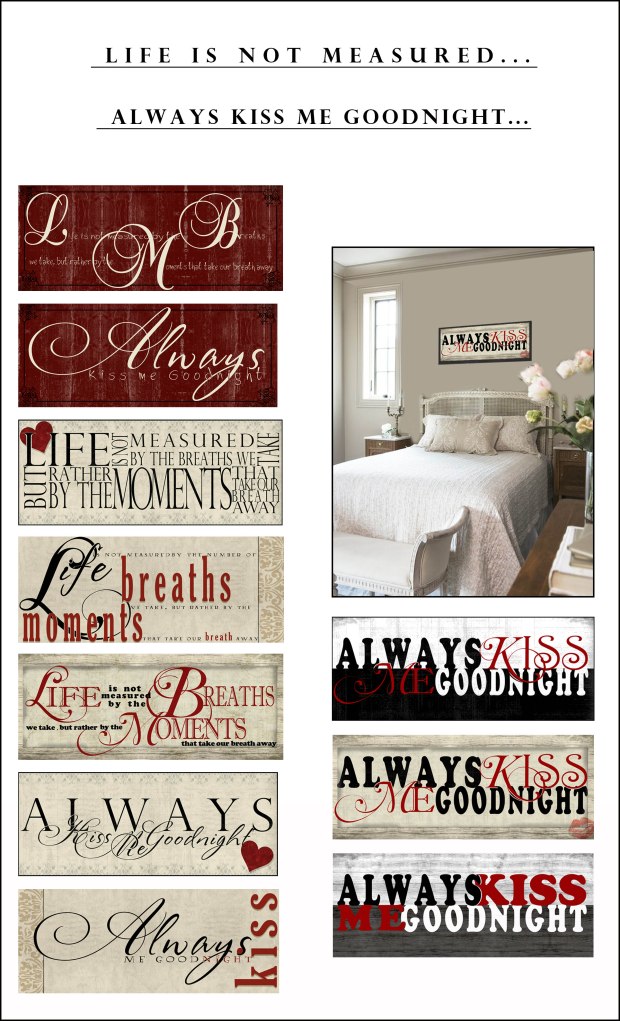 always kiss me inspirations