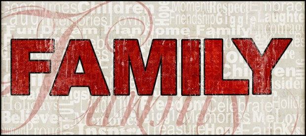 Family 8x20 sentiments