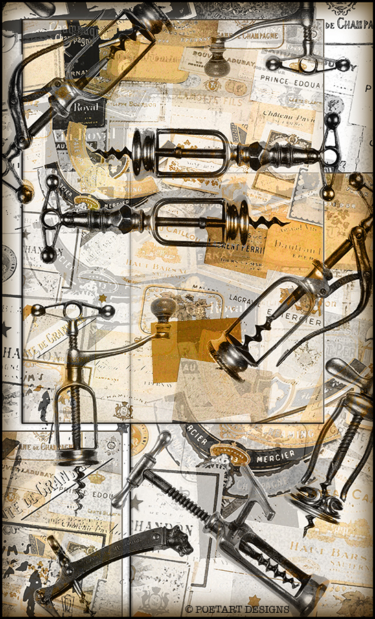 wine, champagne, selection