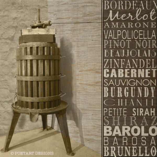 wine, red wine, wine press